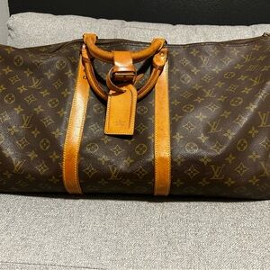 Louis Vuitton Monogram Keepall bandoulière vintage